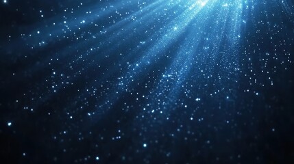 Blue Sparkle Background.