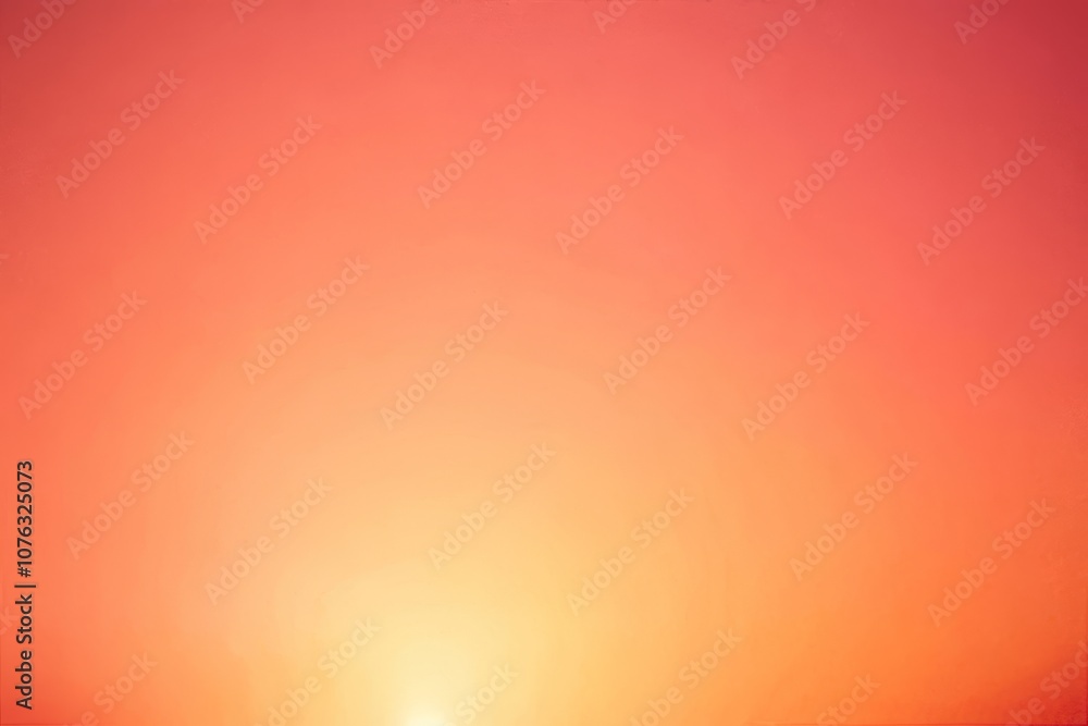 Aufkleber light red gradient background fading to orange.