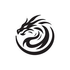 Naklejka premium dragon