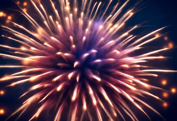 Fototapeta premium art star design plasma fractal energy space fireworks neutron exploding blue light colors ball wave night vibrant