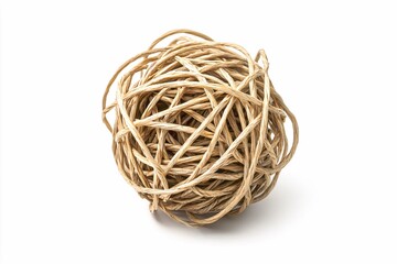 A striking illustration of a tangled ball of string on a white background symbolizing confusion and miscommunication.