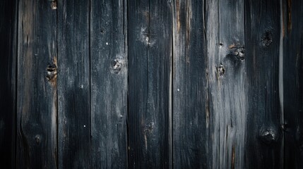 Fototapeta premium Old wood texture background. Close up of dark wooden planks.