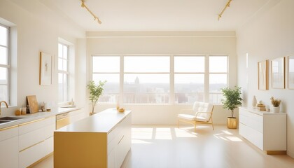 Photo interior modern design room 3d illustration