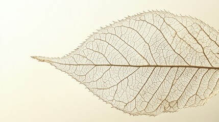 Obraz premium Delicate Leaf Skeleton