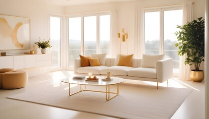 Photo interior modern design room 3d illustration