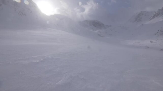 Temp&ecirc;te vent neige Norv&egrave;ge
