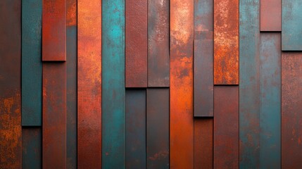 Explore the intricate textures and colors of abstract metal wall panels for modern decor
