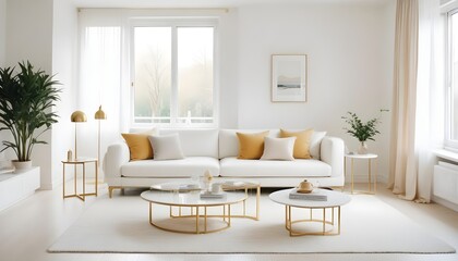 Fototapeta premium Photo interior modern design room 3d illustration