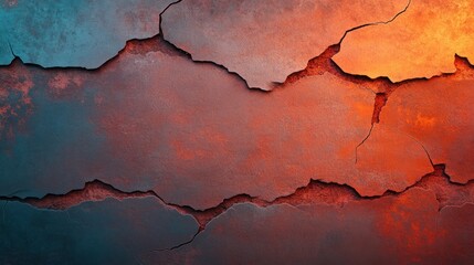 Fototapeta premium Explore the intricate textures of cracked surfaces in modern and design projects