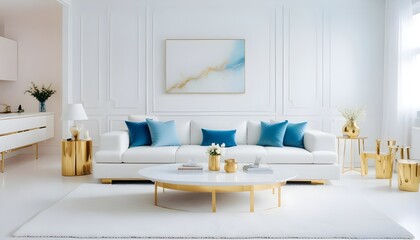 Photo interior modern design room 3d illustration