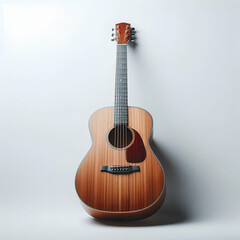 Obraz premium Classical acoustic guitar generated ai.