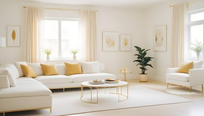 Photo interior modern design room 3d illustration