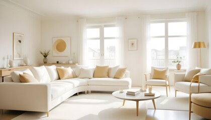 Photo interior modern design room 3d illustration