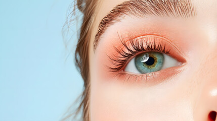 Naklejka premium Elegant High-Fashion Beauty Portraits with Radiant Skin, Glamorous Makeup, and Luxurious Skincare Glow.