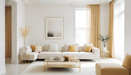Photo interior modern design room 3d illustration