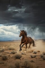 Fototapeta premium Horse recreation outdoors stallion.