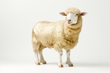 Fototapeta premium Sheep livestock portrait animal.