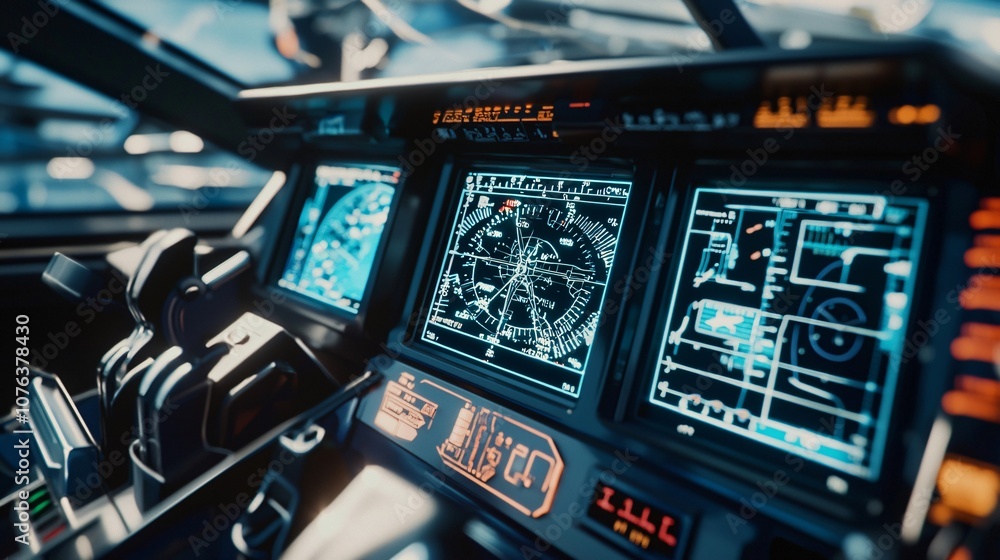 Leinwandbilder explore the intricacies of cockpit navigation instruments for enhanced pilot performance and safety