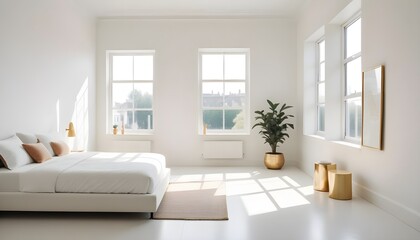 Photo interior modern design room 3d illustration