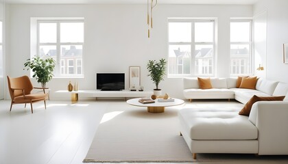 Photo interior modern design room 3d illustration
