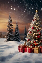 Obraz premium christmas concept for your business