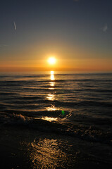 Sonnenuntergang am Meer