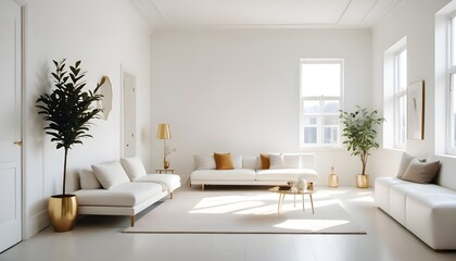 Photo interior modern design room 3d illustration