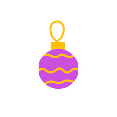 vector christmas ball