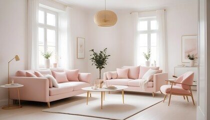 Photo interior modern design room 3d illustration