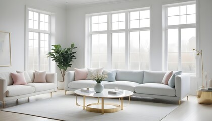 Photo interior modern design room 3d illustration