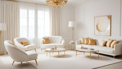 Photo interior modern design room 3d illustration