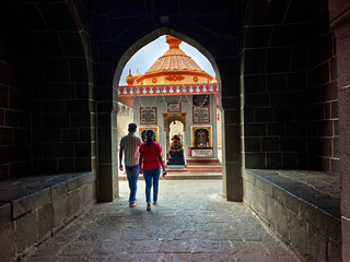 11 December 2024, Pune, Maharashtra, India, Omkareshwar is historic temple of Mahadev of Peshwa era. It is protected by Law as “HERITAGE GRADE I” monument. This is the biggest temple of Pune city.