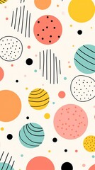 Line doodle pattern backgrounds art.