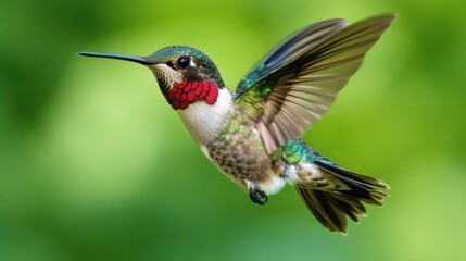 Hummingbird in Flight
