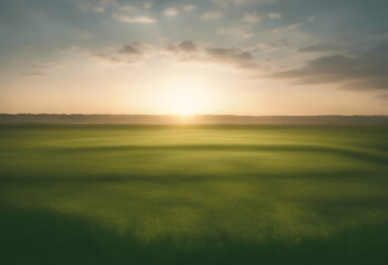 Fototapeta premium red romantic hole valentine field sunrise romance nubes love symbol middle decoration green shape passion