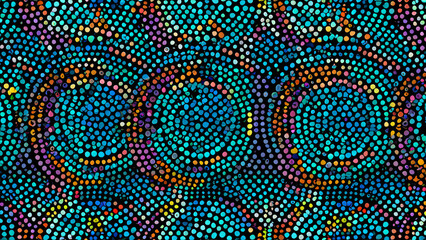 Obraz premium pattern with dots
