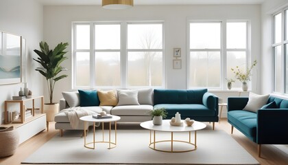 Photo interior modern design room 3d illustration