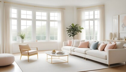 Photo interior modern design room 3d illustration