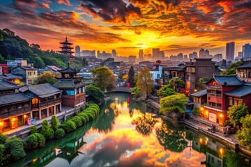 Naklejka premium Captivating HD Backgrounds for Documentary Photography Highlighting Nature's Beauty and Urban Scenes with Vibrant Colors and Unique Textures for Creative Projects and Storytelling