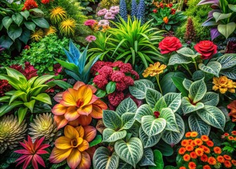 Captivating Landscape Photography Featuring Diverse Plant Species and Their Names, Showcasing Lush Greenery, Colorful Blooms, and Stunning Natural Environments in High Resolution