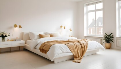 Photo interior modern design room 3d illustration