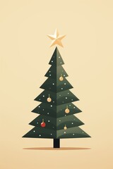 Obraz premium Christmas tree plant christmas tree.