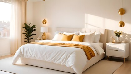 Photo interior modern design room 3d illustration