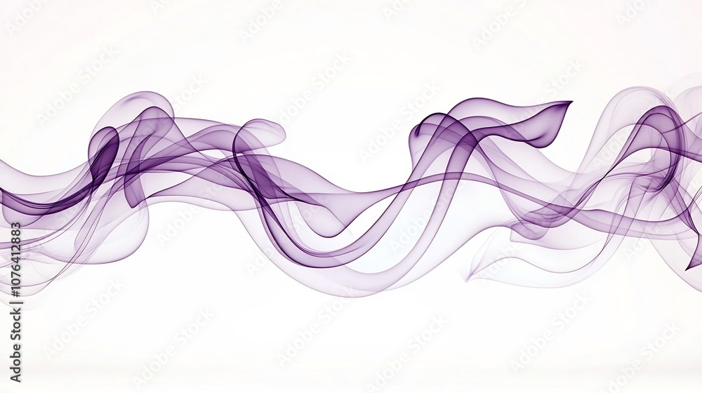 Poster elegant purple smoke patterns capturing graceful fluidity and richness abstract wallpaper with soft 
