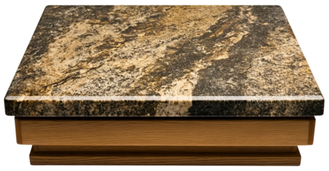 Elegant marble countertop isolated, luxurious table surface design interior, clean granite display background pattern, vintage stone texture, empty modern space