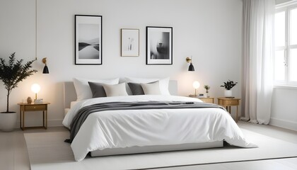 Photo interior modern design room
