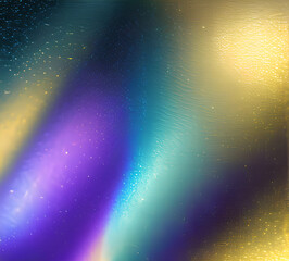 Purple glossy background. Abstract liquid iridescent holographic neon curved wave in colorful motion. Gradient design element for backgrounds, banners, wallpapers, posters and covers.generative ai
