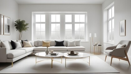 Photo interior modern design room
