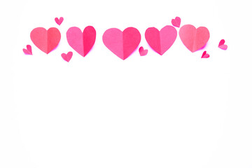 Valentines on a white background