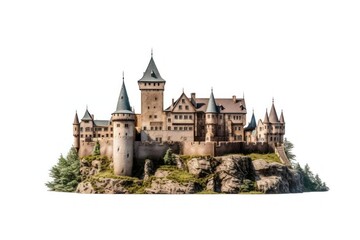 Obraz premium Castle architecture building tower.
